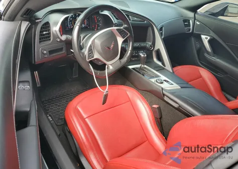 2017 Chevrolet Corvette Stingray 1Lt from USA, damaged, VIN 1G1YB2D72H5105341